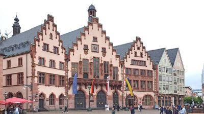 Römerberg mit dem Rathaus